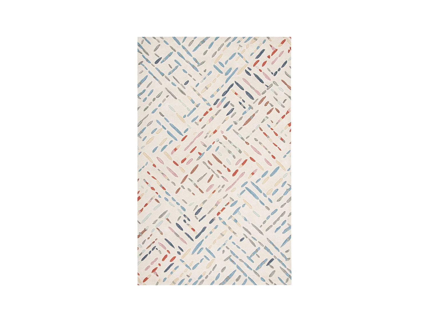 Tapis Ivoire/Bleu 122 X 183 cm - Winsley