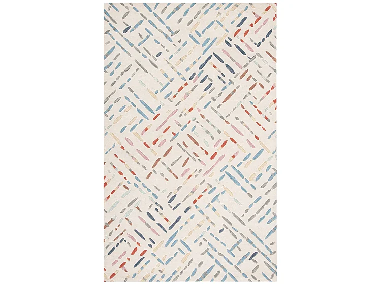 Tapis Ivoire/Bleu 122 X 183 cm - Winsley