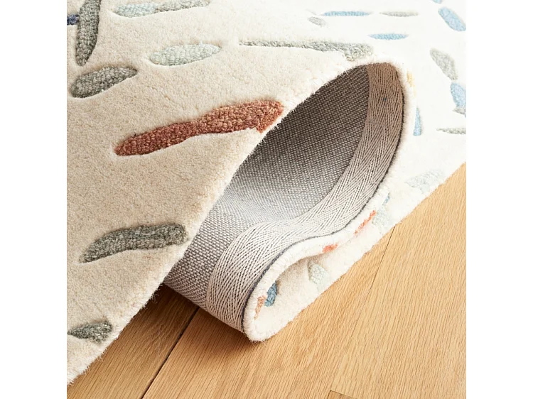 Tapis Ivoire/Bleu 122 X 183 cm - Winsley
