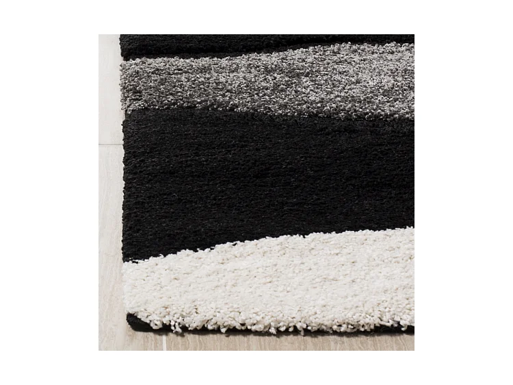 Tapis Gris/Noir 160 X 229 cm - Bonita