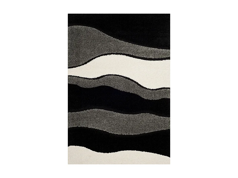 Tapis Gris/Noir 160 X 229 cm - Bonita