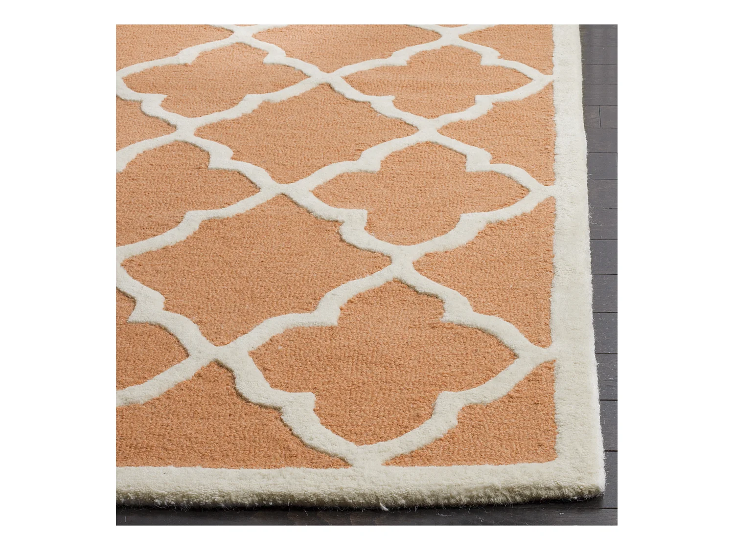 Tapis Rose/Orange/Neutre 122 X 183 cm - Noelle