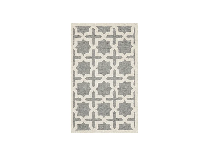Tapis Gris/Neutre 122 X 183 cm - Malerie