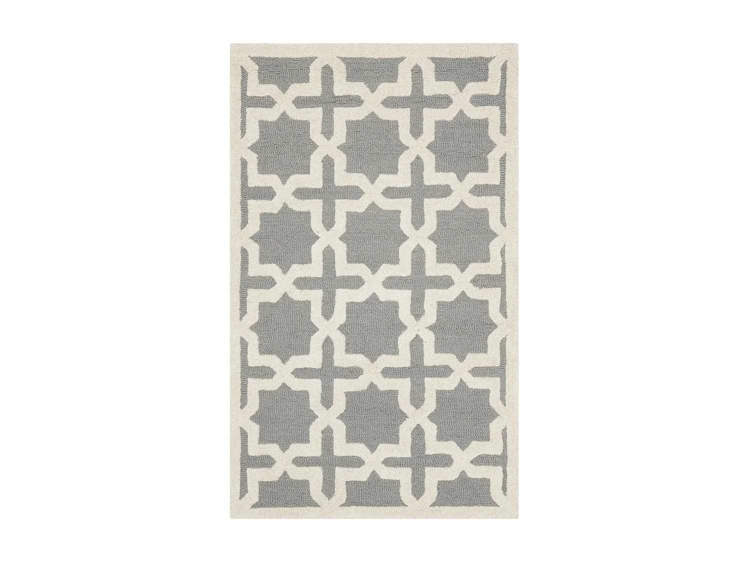 Tapis Gris/Neutre 122 X 183 cm - Malerie