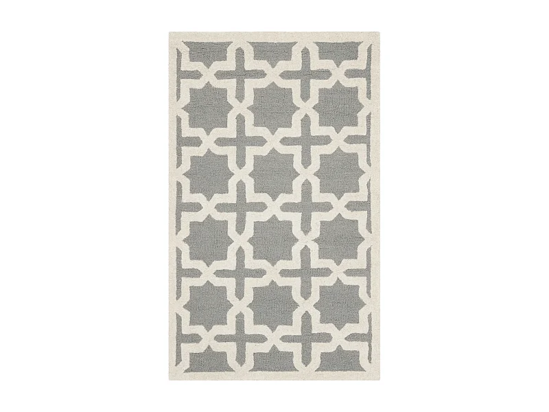 Tapis Gris/Neutre 122 X 183 cm - Malerie