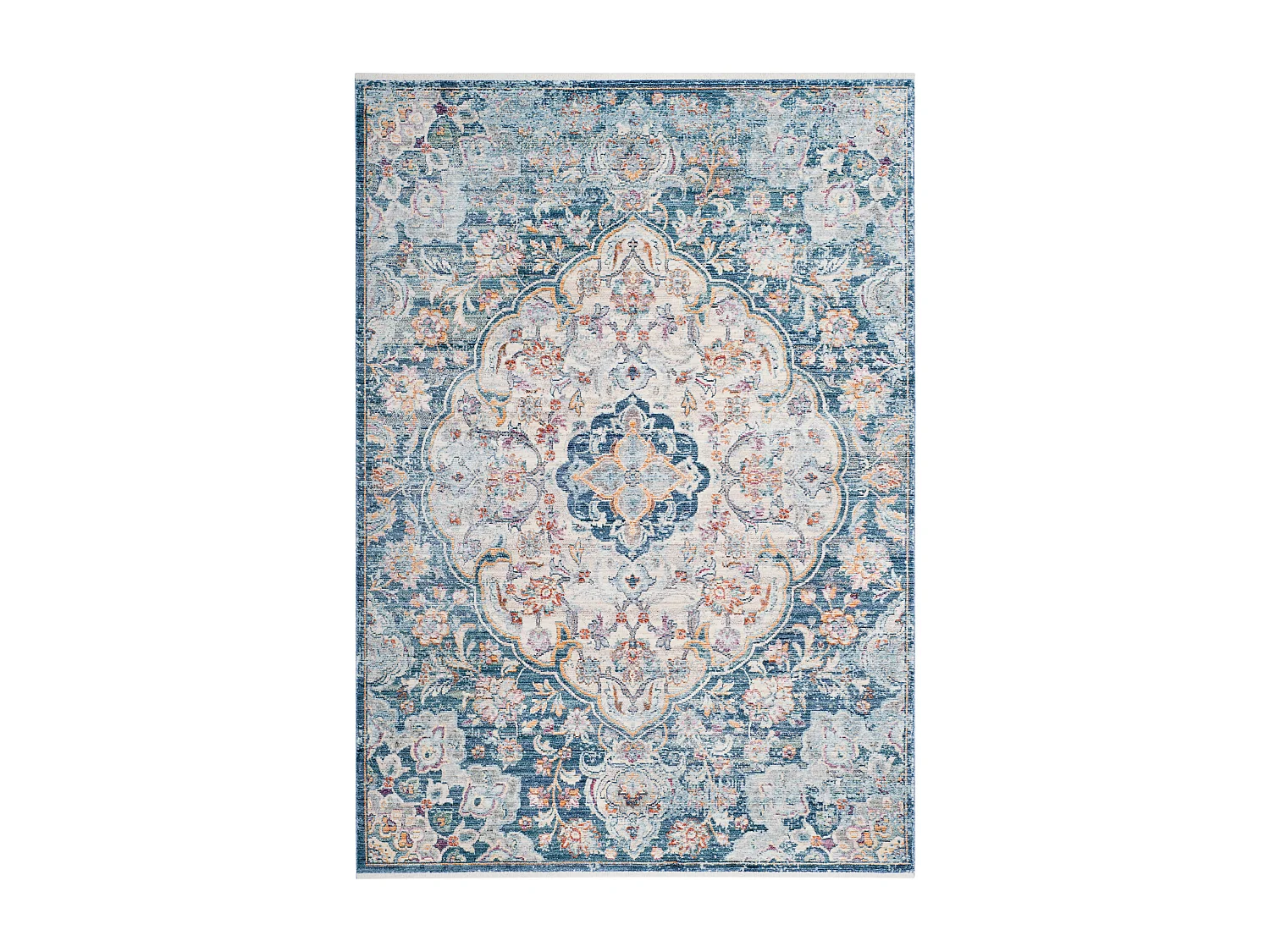 Tapis Neutre/Bleu 183 X 274 cm - Headley