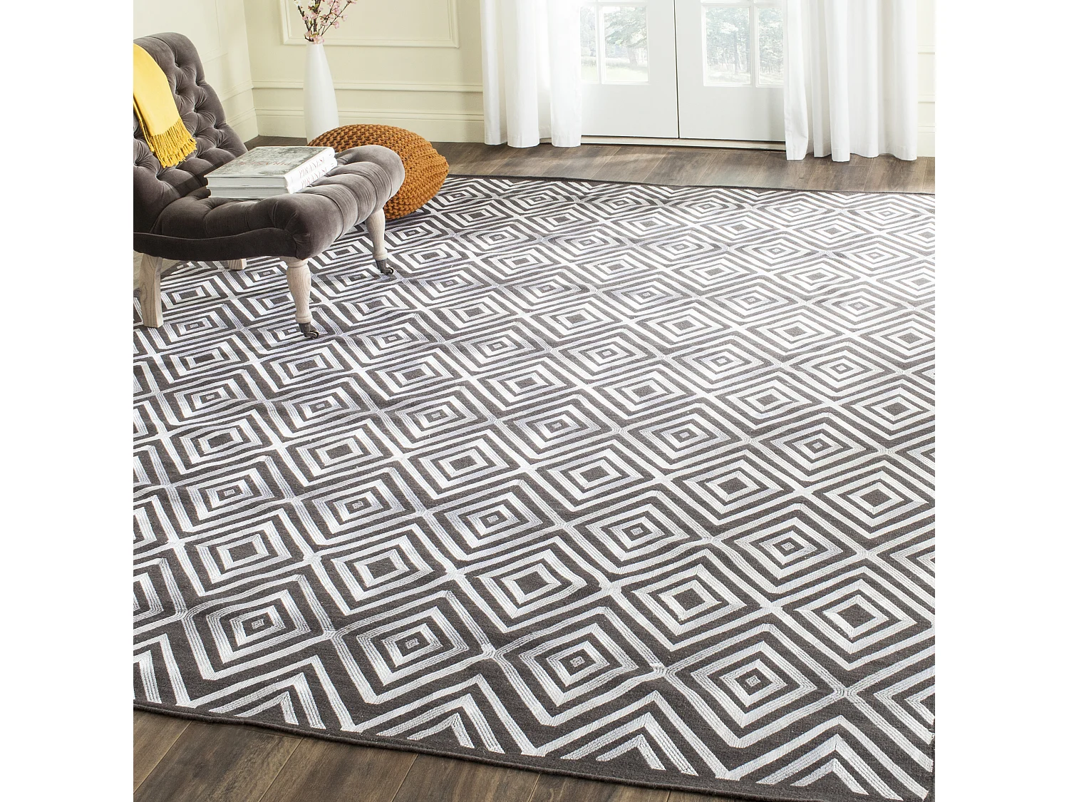 Tapis Gris 244 X 305 cm - Kotori