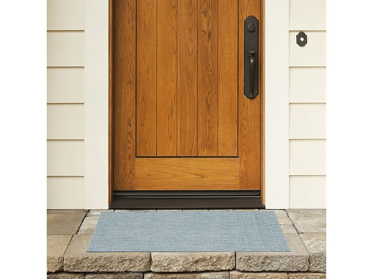 Tapis Bleu Gris 61 X 109 cm - Solstice