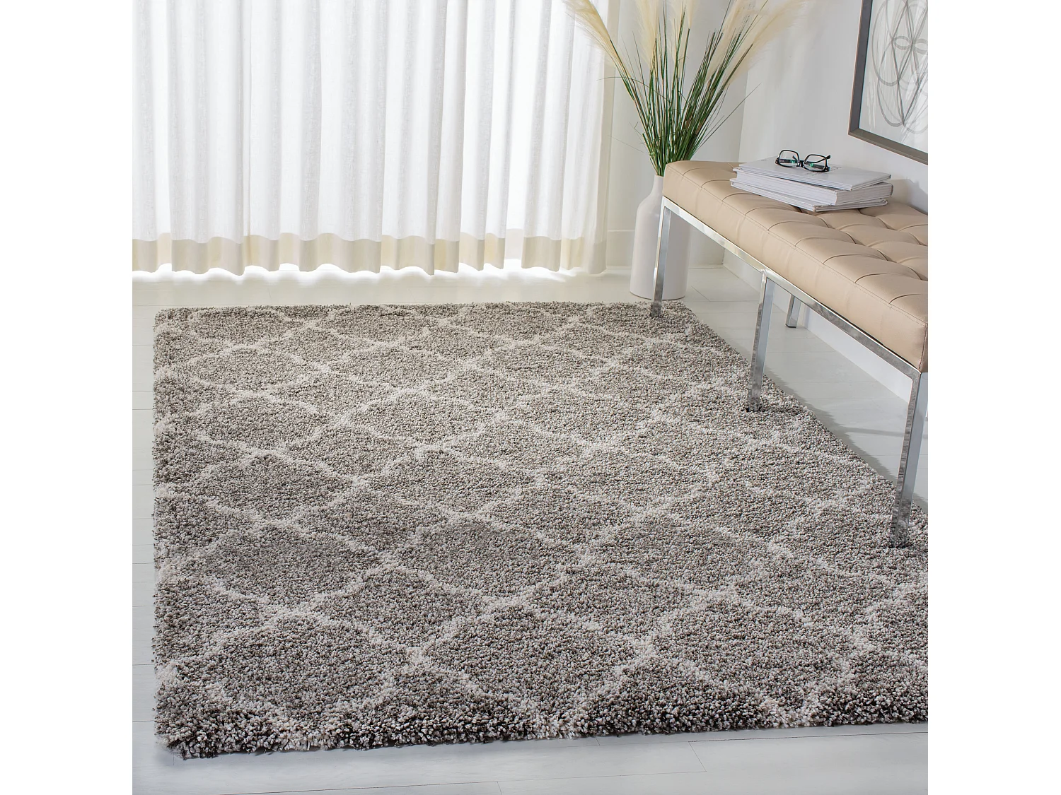 Tapis Gris/Neutre 183 X 274 cm - Coco
