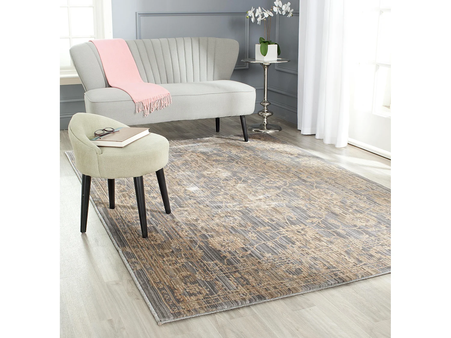 Tapis Gris/Neutre 155 X 229 cm - Asinara