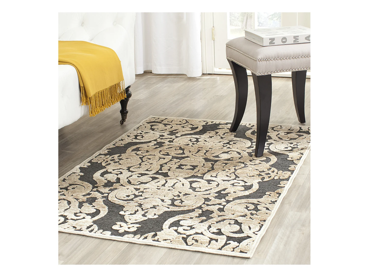 Tapis Neutre/Gris 122 X 170 cm - Marigot