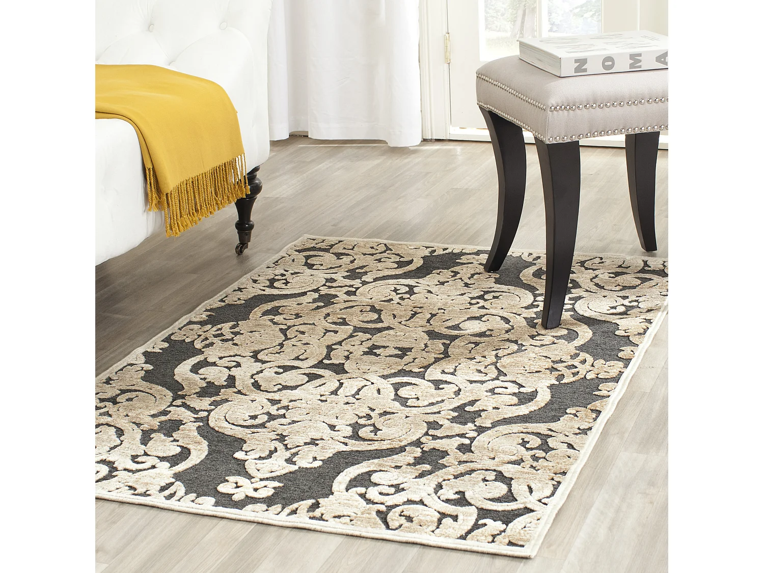 Tapis Neutre/Gris 122 X 170 cm - Marigot