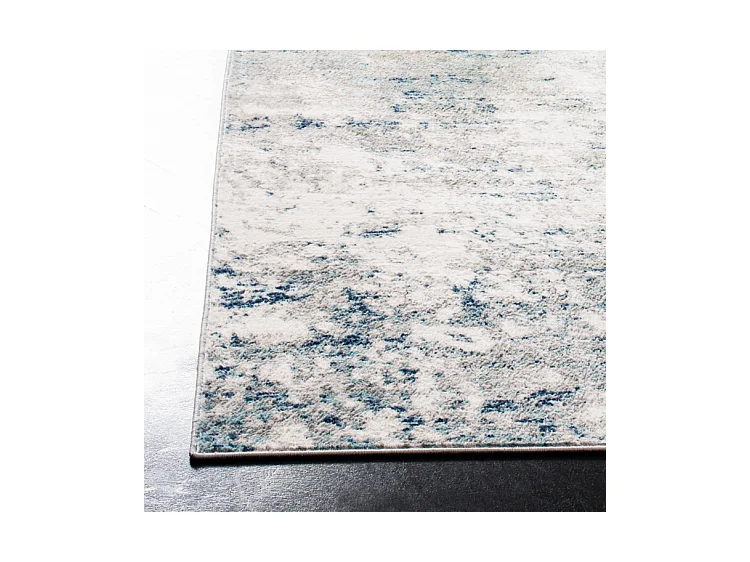Tapis Gris/Bleu 201 X 201 cm - Jassi