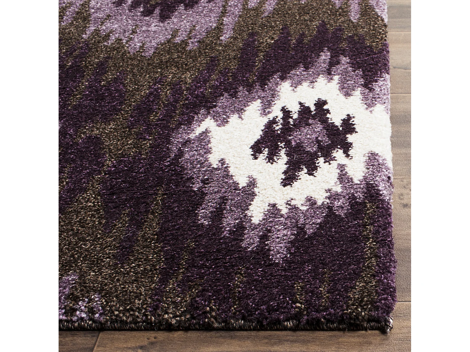 Tapis Marron/Violet 122 X 183 cm - Sandra