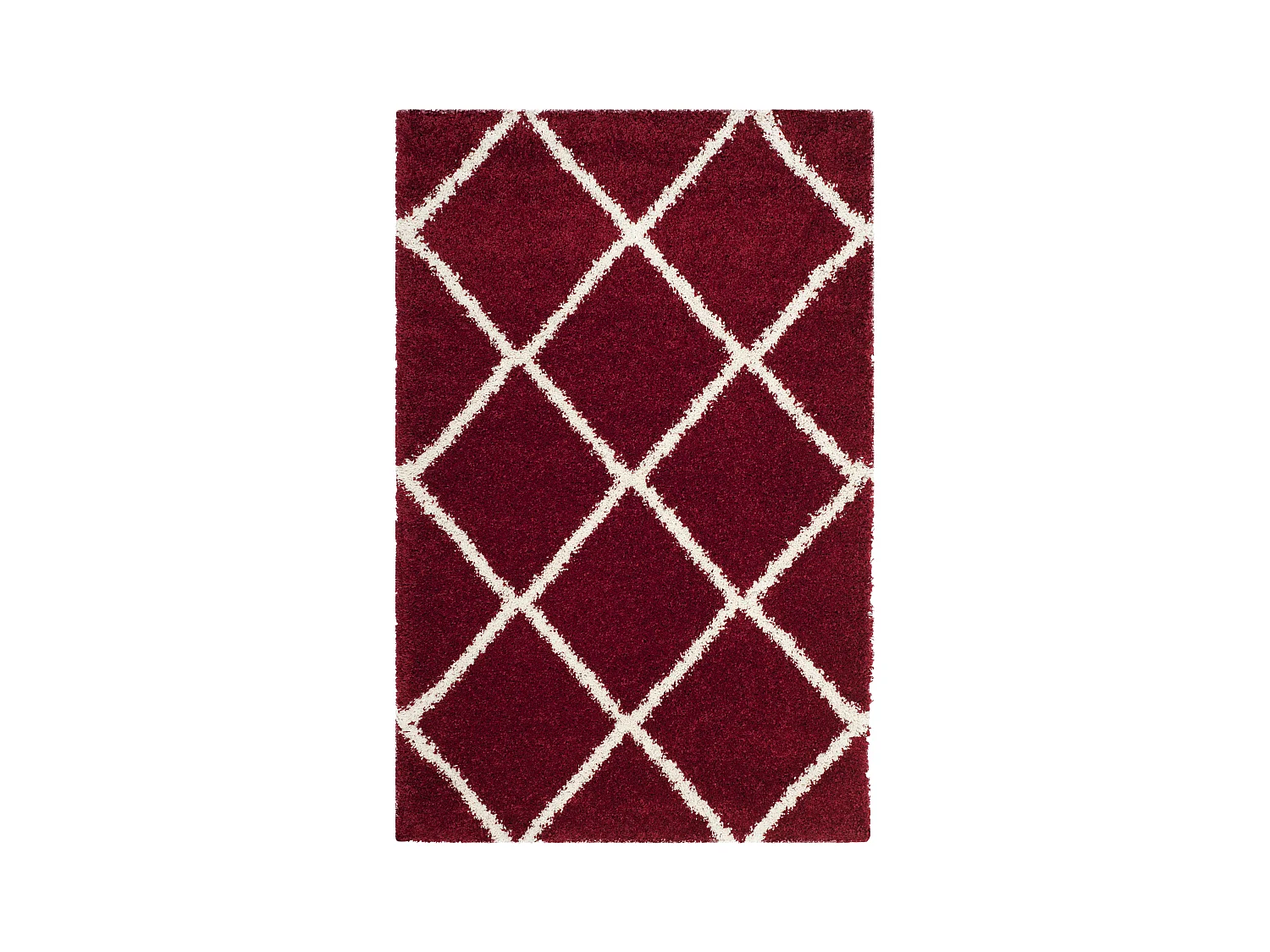 Tapis Rouge/Neutre 122 X 183 cm - Myla