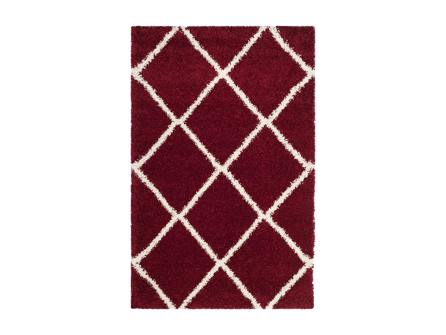 Tapis Rouge/Neutre 122 X 183 cm - Myla