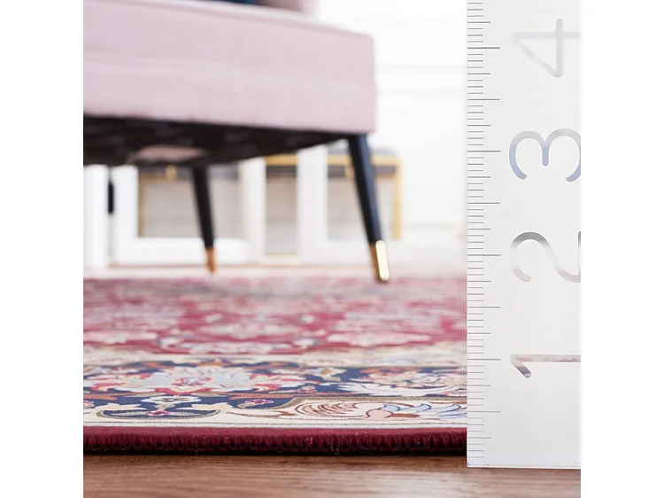 Tapis Rouge/Bleu Marine 76 X 122 cm - Serenade