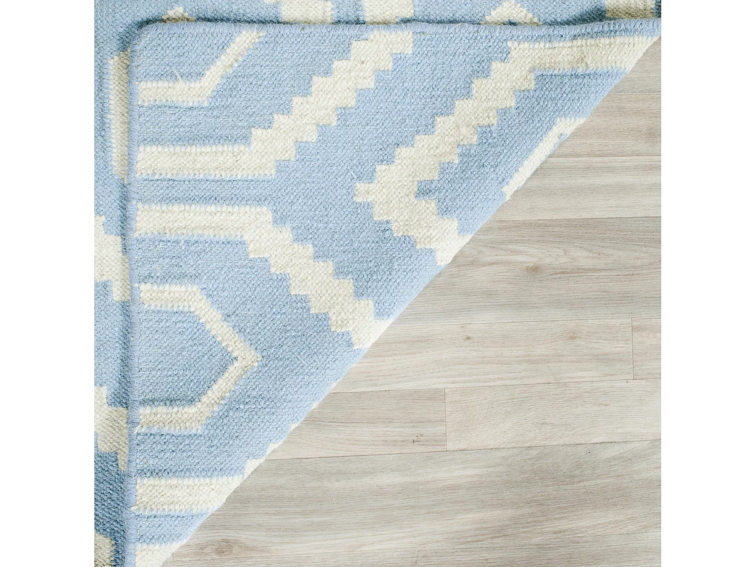 Tapis Bleu/Neutre 183 X 183 cm - Casablanca