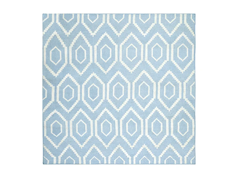 Tapis Bleu/Neutre 183 X 183 cm - Casablanca