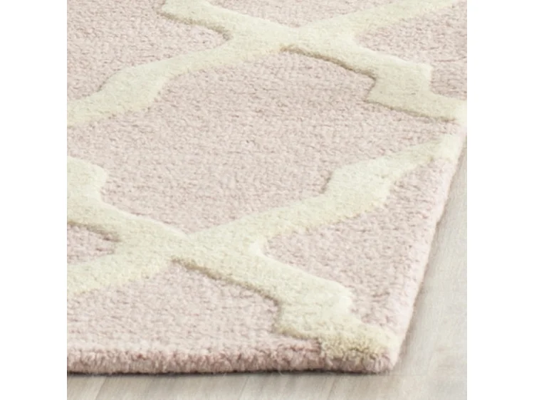 Tapis Rose/Neutre 152 X 244 cm - Ava