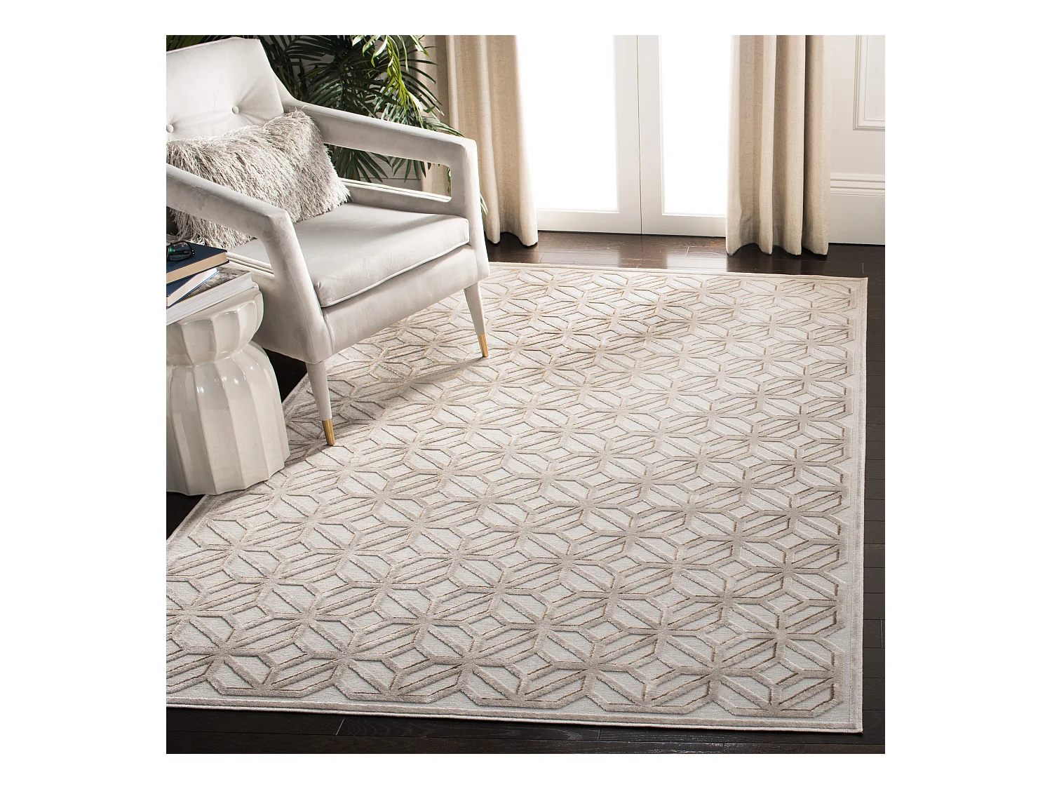 Tapis Gris 155 X 229 cm - Maiden