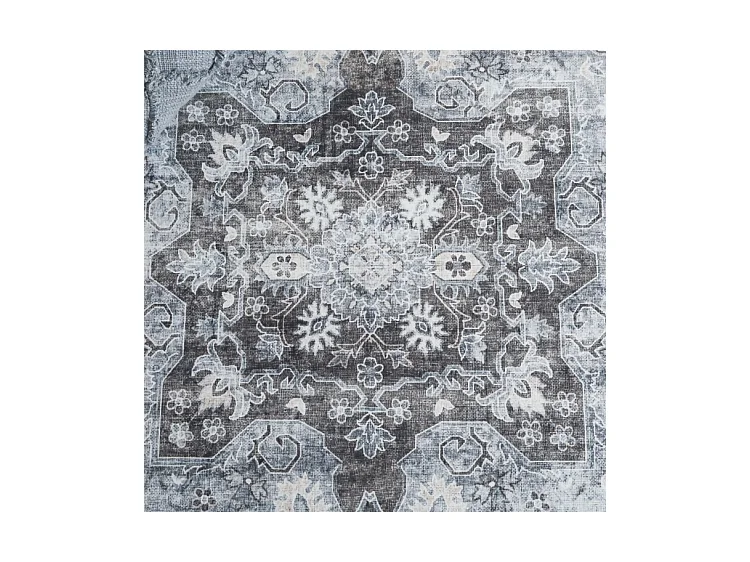 Tapis Ivoire/Bleu 69 X 122 cm - Coraline