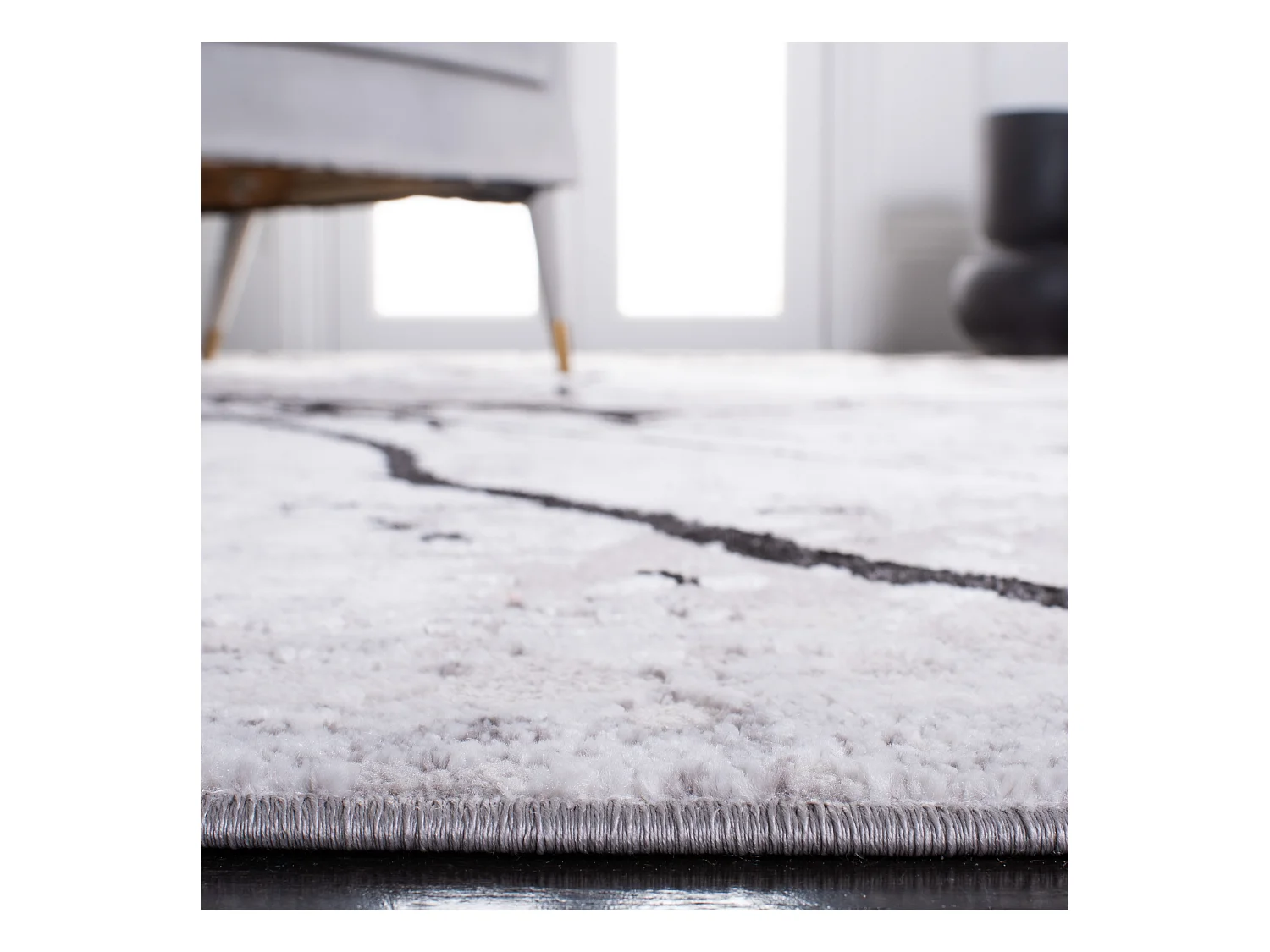 Tapis Gris 91 X 152 cm - Fietje