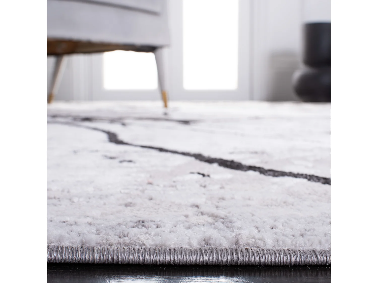 Tapis Gris 91 X 152 cm - Fietje