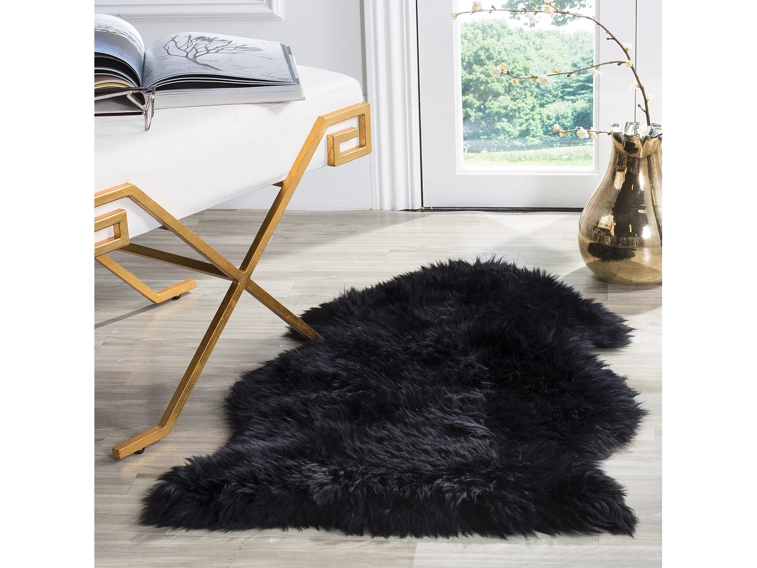 Tapis Noir 61 X 91 cm - Ree