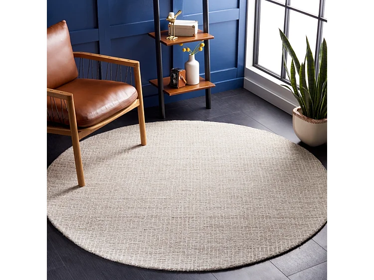 Tapis Ivoire/Gris 183 X 183 cm - Phaedra