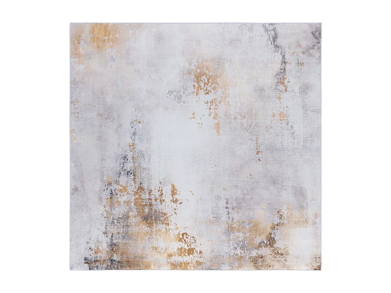 Tapis Gris/Or 183 X 183 cm - Aviva