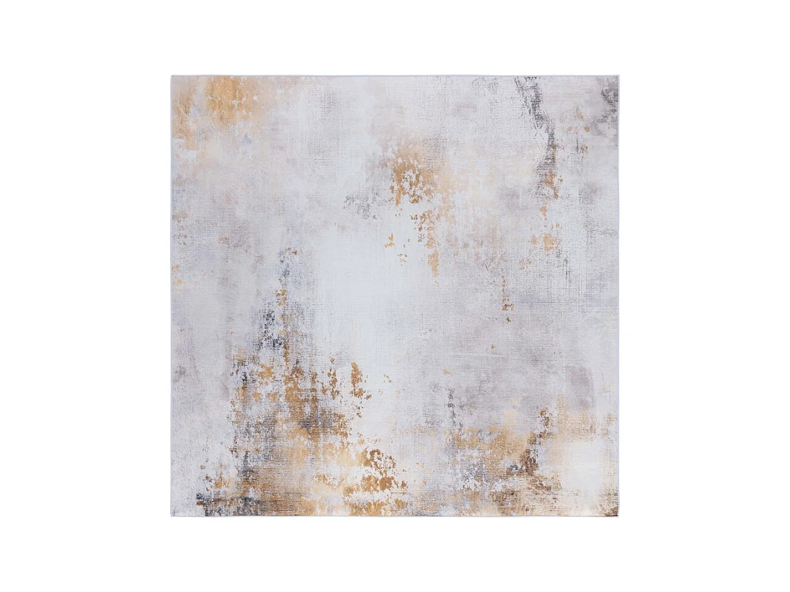 Tapis Gris/Or 183 X 183 cm - Aviva