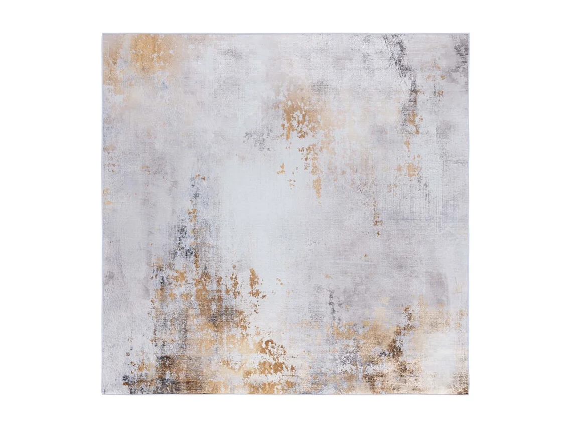 Tapis Gris/Or 183 X 183 cm - Aviva