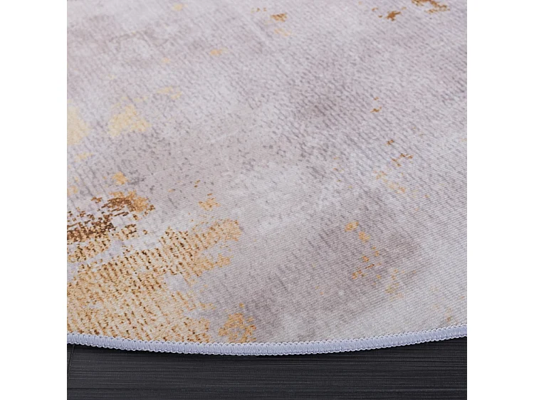 Tapis Gris/Or 183 X 183 cm - Aviva