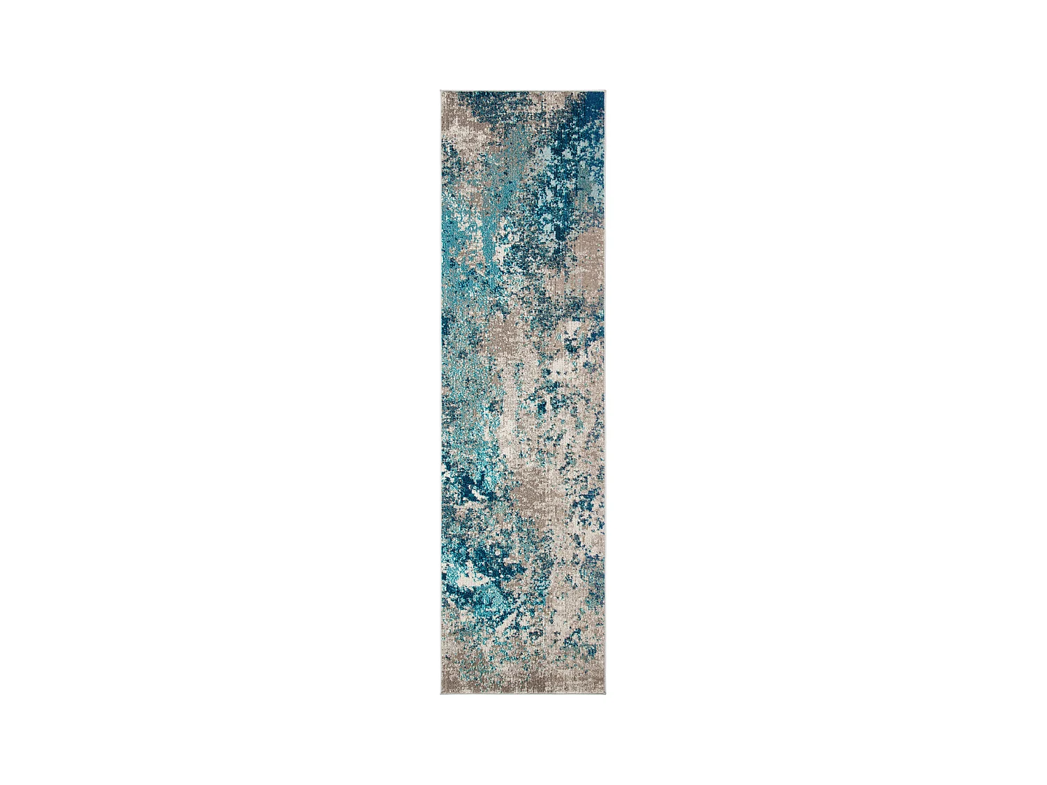 Tapis Bleu/Gris 66 X 305 cm - Julia