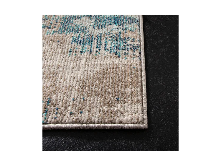 Tapis Bleu/Gris 66 X 305 cm - Julia