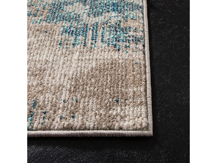 Tapis Bleu/Gris 66 X 305 cm - Julia