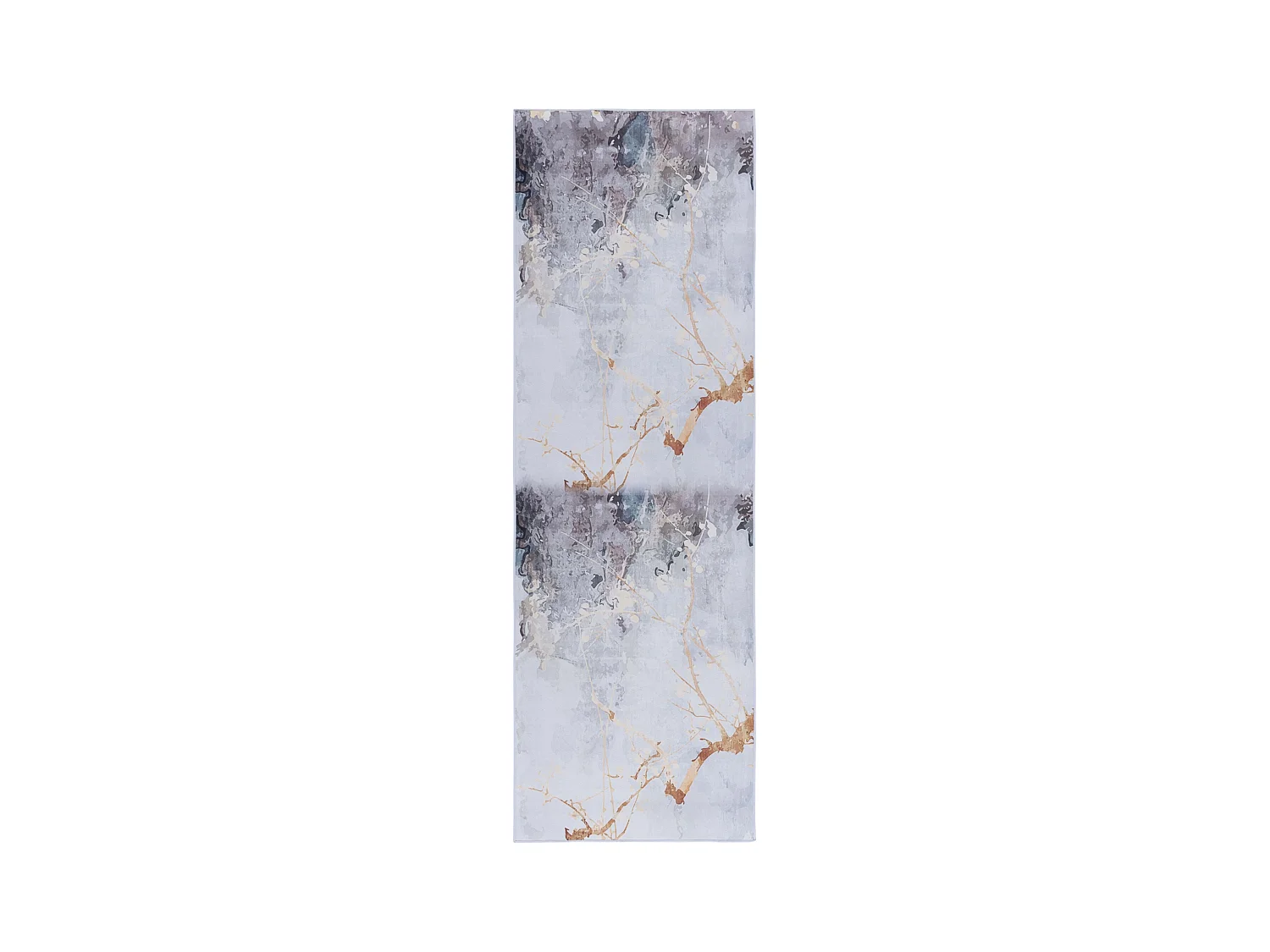 Tapis Gris/Beige 76 X 244 cm - Fianna