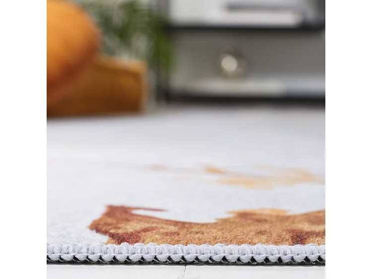 Tapis Gris/Beige 76 X 244 cm - Fianna