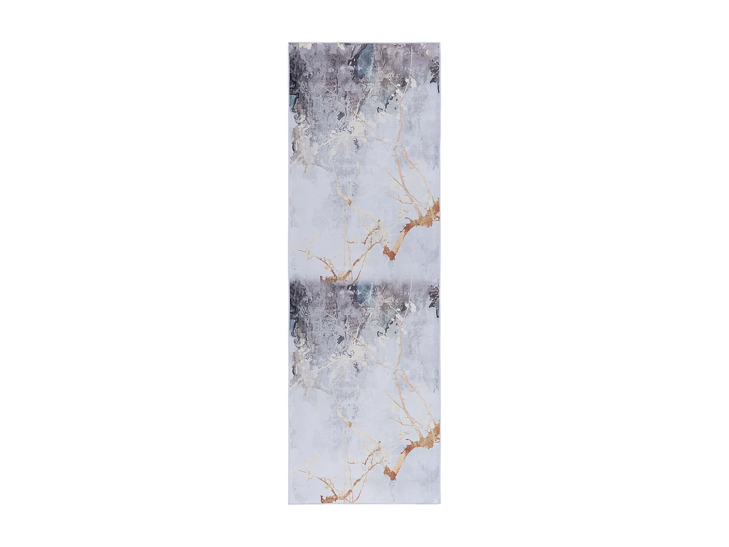 Tapis Gris/Beige 76 X 244 cm - Fianna