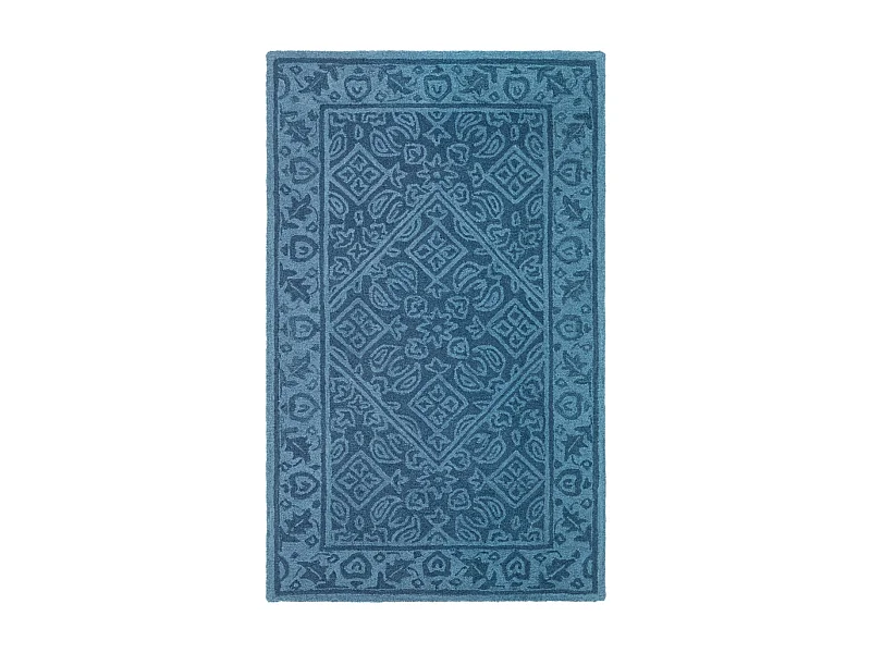 Tapis Bleu Marine 61 X 91 cm - Saphira
