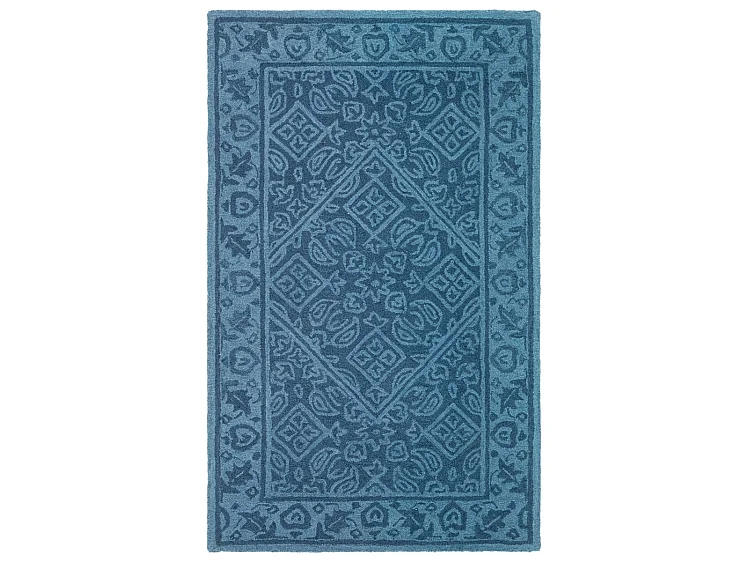 Tapis Bleu Marine 61 X 91 cm - Saphira