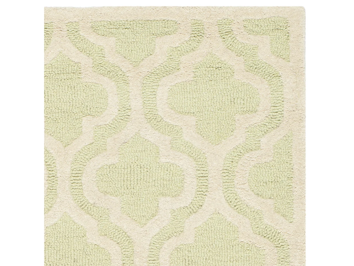 Tapis Vert/Neutre 91 X 152 cm - Oriana