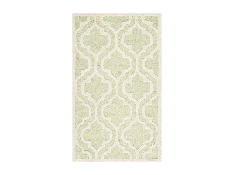 Tapis Vert/Neutre 91 X 152 cm - Oriana