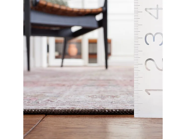 Tapis Rose/Beige 183 X 183 cm - Dahliana