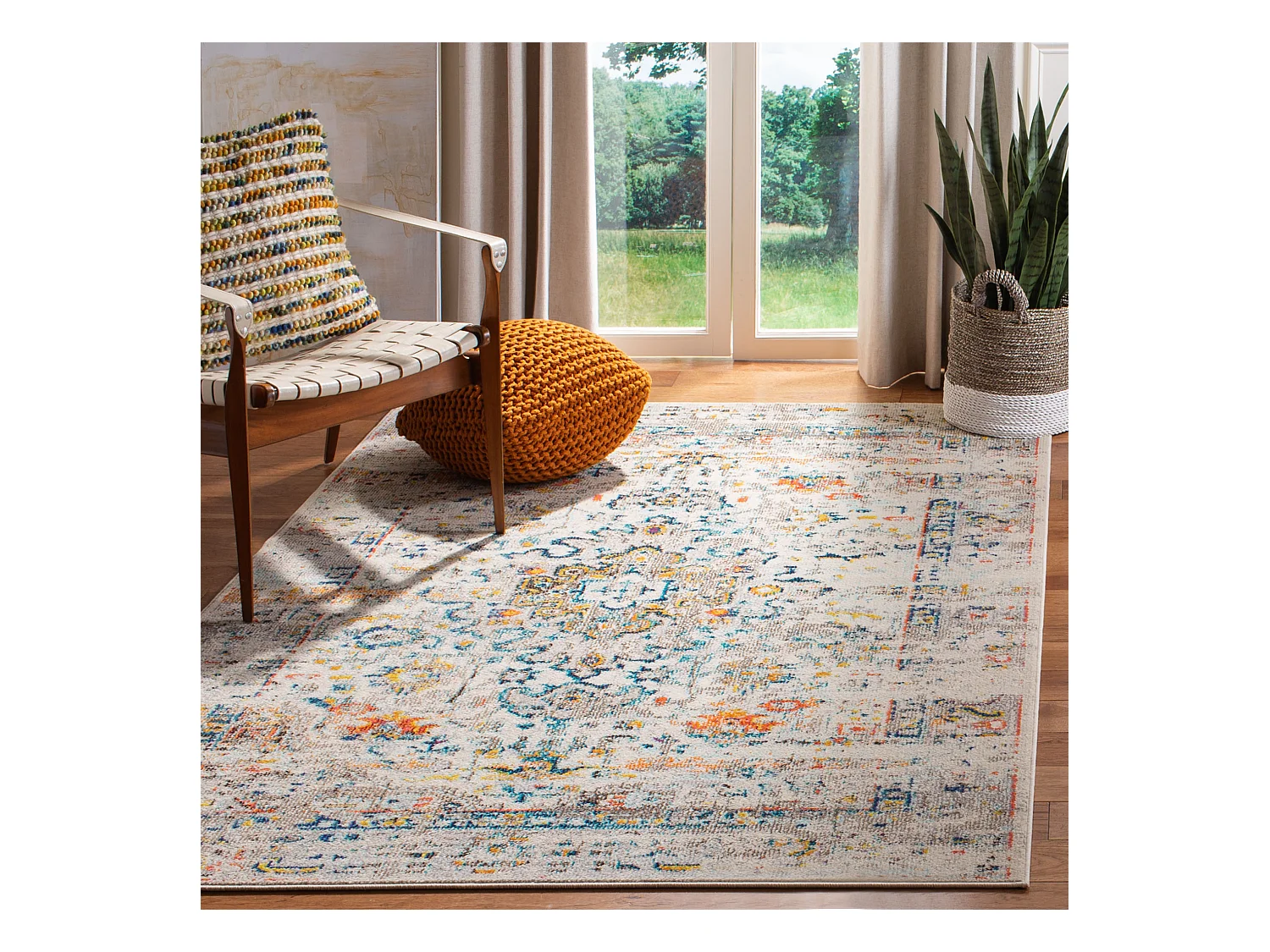 Tapis Blanc 160 X 229 cm - Regelinde