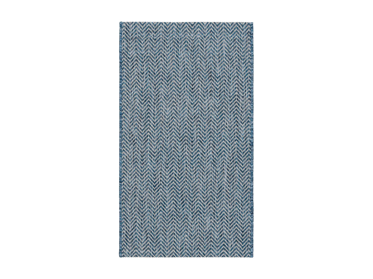 Tapis Bleu Marine/Gris 61 X 109 cm - Irina