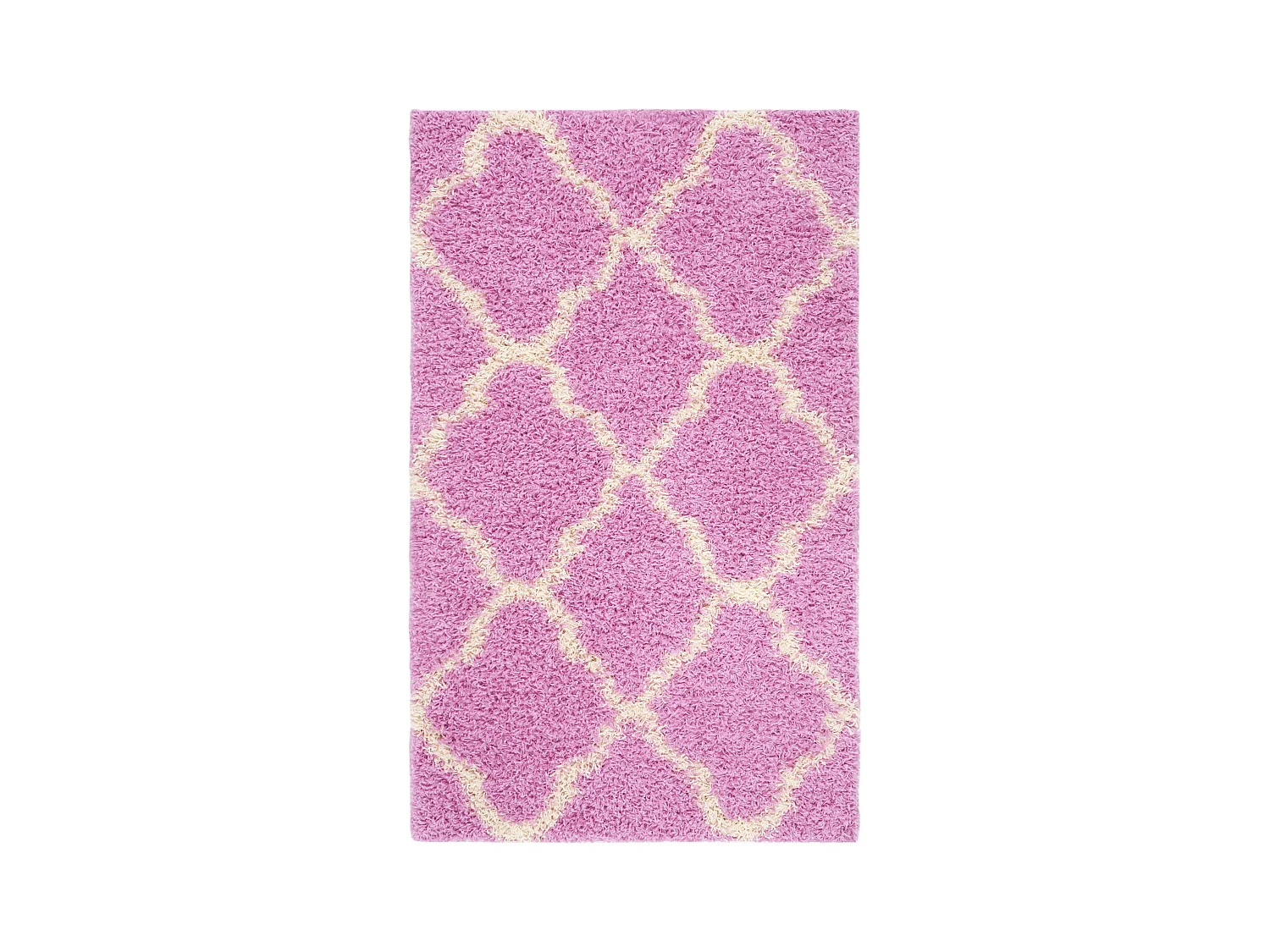Tapis Rose/Neutre 91 X 152 cm - Aldo