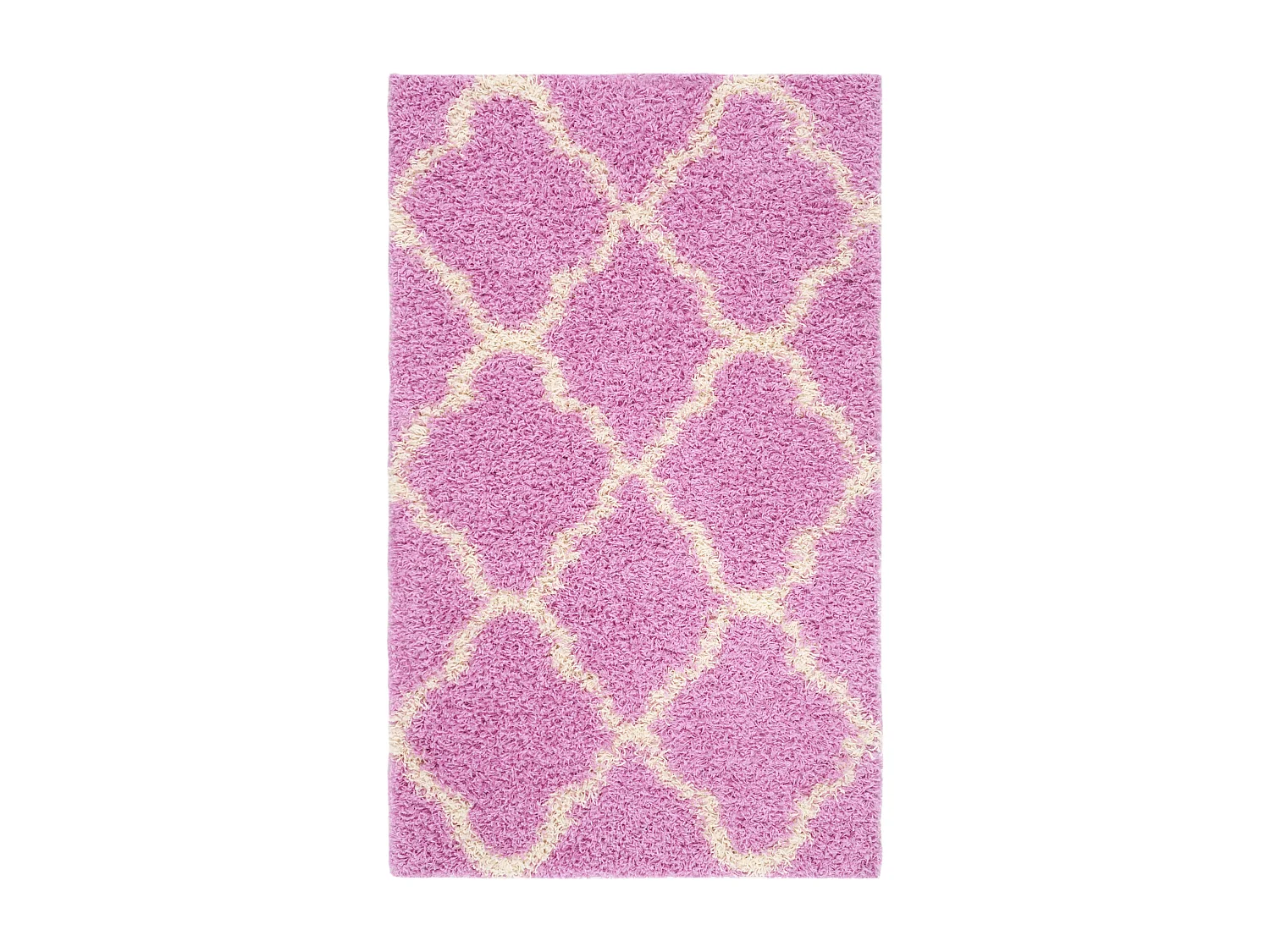 Tapis Rose/Neutre 91 X 152 cm - Aldo