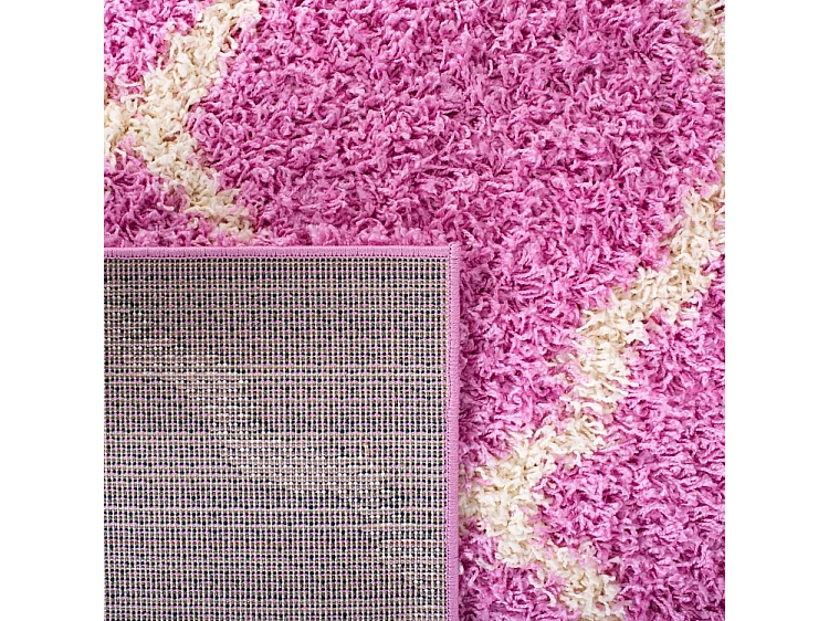 Tapis Rose/Neutre 91 X 152 cm - Aldo